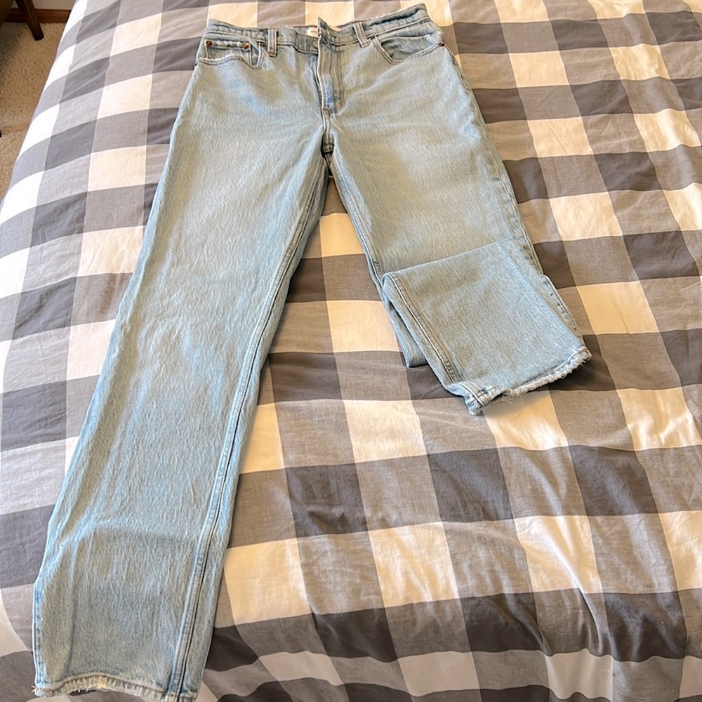 Abercrombie 90s straight ultra high rise jeans size 27 and size 28 (1 of each)